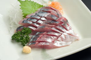 Aji no sashimi