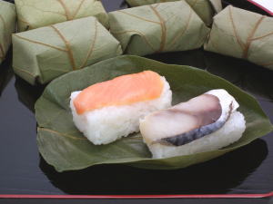 kaki no ha zushi