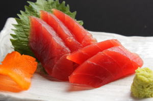 maguro no sashimi
