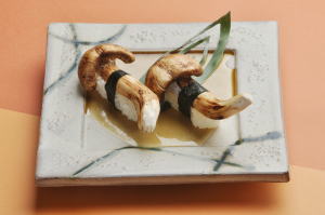 nigiri zushi matsutake