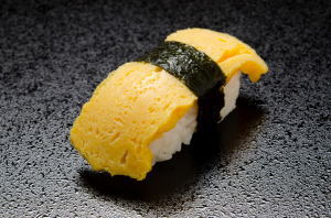 tamago nigiri zushi