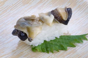 nigiri zushi Sazae