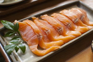 Yamame no sashimi